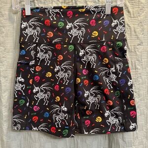 CVG Skeleton Unicorn Bike Shorts XS